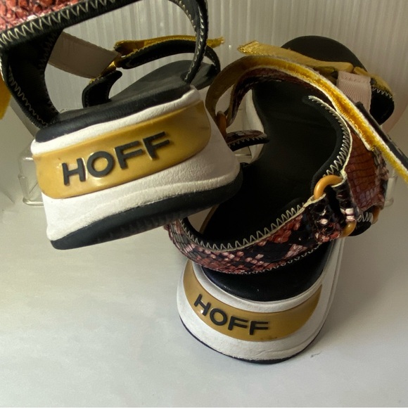 Hoff Women's Pink & Metallic Multicolor Island Seychelles Comfort Sandal 9 EU 40 - Picture 10 of 10